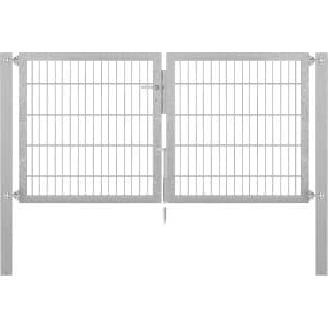 Doppeltor Flexo Plus 200 cm x 100 cm Pfosten 80 cm x 80 cm Feuerverzinkt