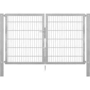 Doppeltor Flexo Plus 200 cm x 120 cm Pfosten 80 cm x 80 cm Feuerverzinkt