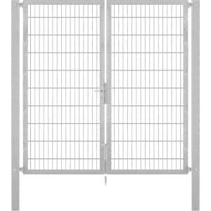 Doppeltor Flexo Plus 200 cm x 200 cm Pfosten 80 cm x 80 cm Feuerverzinkt