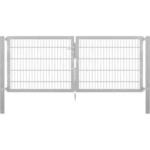 Doppeltor Flexo Plus 250 cm x 100 cm Pfosten 80 cm x 80 cm Feuerverzinkt