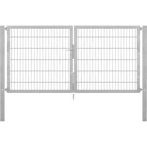 Doppeltor Flexo Plus 250 cm x 120 cm Pfosten 80 cm x 80 cm Feuerverzinkt