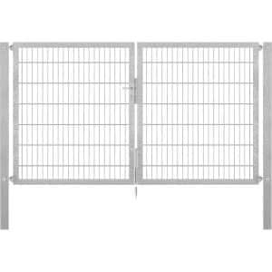 Doppeltor Flexo Plus 250 cm x 140 cm Pfosten 80 cm x 80 cm Feuerverzinkt
