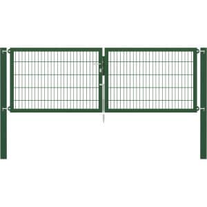 Doppeltor Flexo Plus 300 cm x 100 cm Pfosten 100 cm x 100 cm Grün