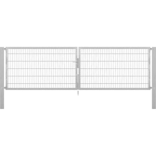 Doppeltor Flexo Plus 400 cm x 120 cm Pfosten 100 cm x 100 cm Feuerverzinkt