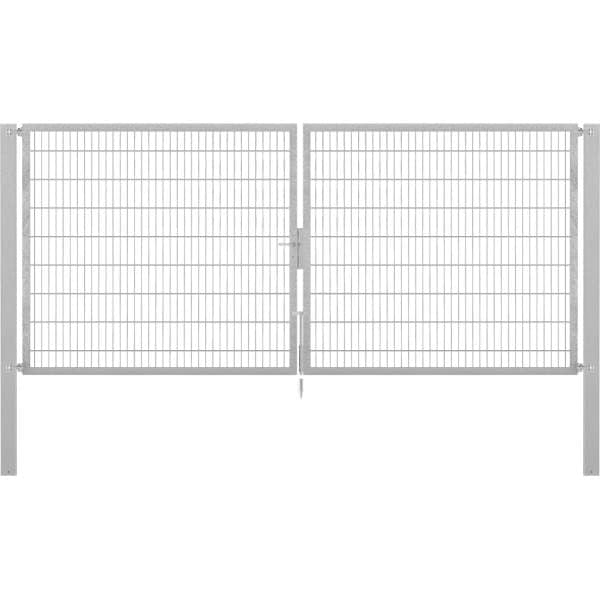 Doppeltor Flexo Plus 400 cm x 160 cm Pfosten 100 cm x 100 cm Feuerverzinkt