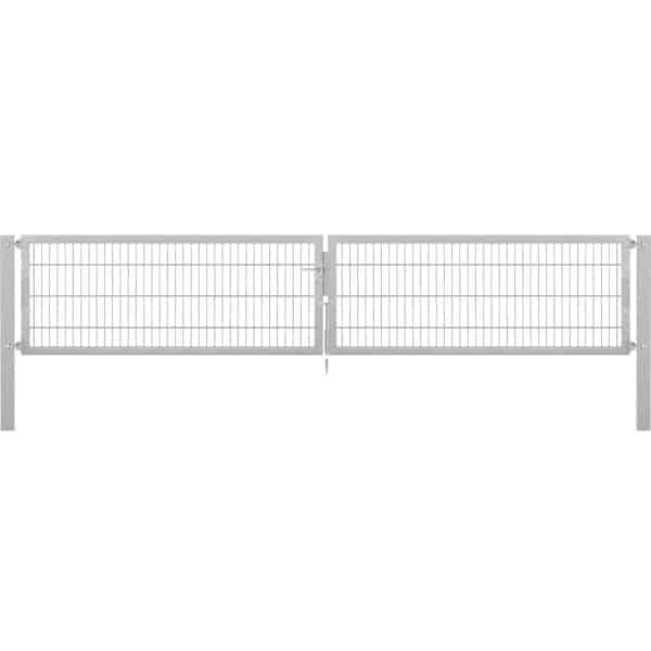 Doppeltor Flexo Plus 400 cm x 80 cm Pfosten 100 cm x 100 cm Feuerverzinkt