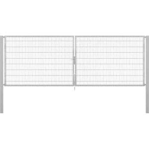 Doppeltor Flexo Plus 500 cm x 180 cm Pfosten 100 cm x 100 cm Feuerverzinkt