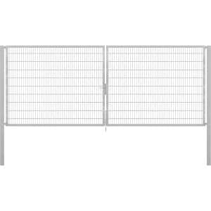 Doppeltor Flexo Plus 500 cm x 200 cm Pfosten 100 cm x 100 cm Feuerverzinkt