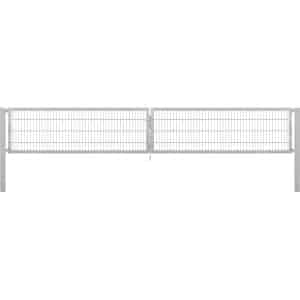 Doppeltor Flexo Plus 500 cm x 80 cm Pfosten 100 cm x 100 cm Feuerverzinkt