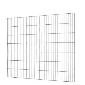 Einstabmattenzaun Classic Anthrazit 175 cm x 200 cm