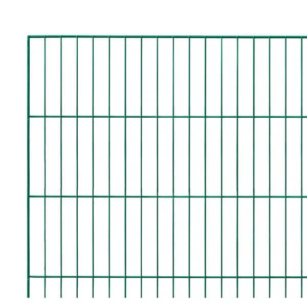 Einstabmattenzaun Grün 125 cm x 200 cm