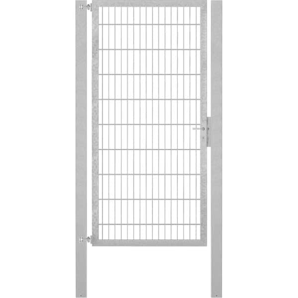 Einzeltor Flexo Plus 100 cm x 200 cm Pfosten 80 cm x 80 cm Feuerverzinkt