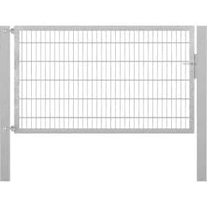 Einzeltor Flexo Plus 200 cm x 120 cm Pfosten 100 cm x 100 cm Feuerverzinkt