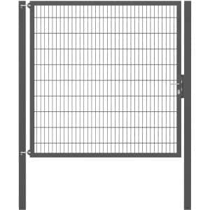 Einzeltor Flexo Plus 200 cm x 200 cm Pfosten 100 cm x 100 cm Anthrazit