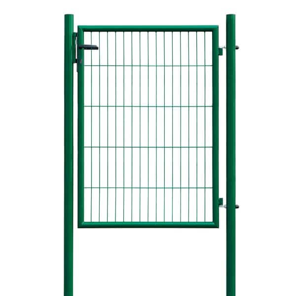 Einzeltor für Einstabmattenzaun Grün 125 cm x 100 cm