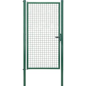 Einzeltor für Maschendraht- und Alberts Fix-Clip Pro-Zaun Grün 200 cm x 100 cm