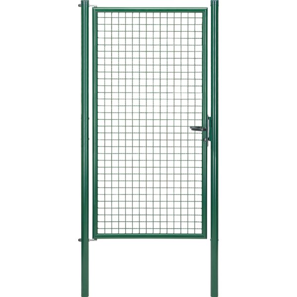 Einzeltor für Maschendraht- und Alberts Fix-Clip Pro-Zaun Grün 200 cm x 100 cm