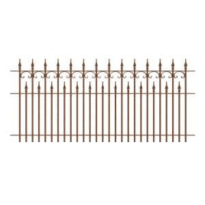 Eleo Zaun Lugano Unbeschichtet 96 cm