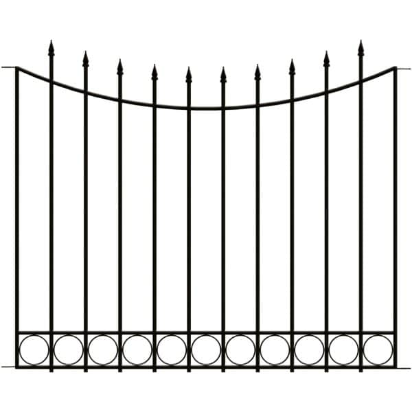 Floraworld Dekor-Zaunmatte Wave Anthrazit 102