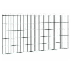 Floraworld Doppelstabmattenzaun Stärke 6/5/6 Grün 103 cm x 251 cm
