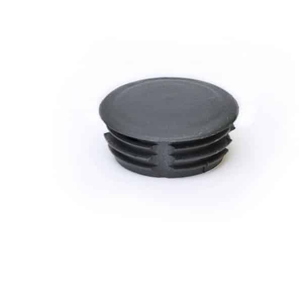 Floraworld Flachkappe für Rundpfosten Ø 34 mm Schwarz