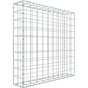 Gabiona C-Ring-Gabione 100 x 100 x 20 cm Maschenw 10 x 10 cm