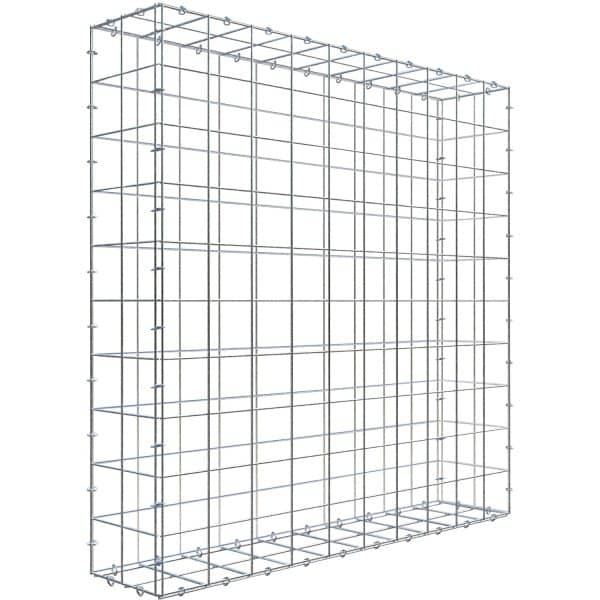 Gabiona C-Ring-Gabione 100 x 100 x 20 cm Maschenw 10 x 10 cm