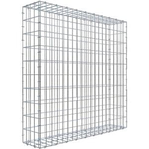 Gabiona C-Ring-Gabione 100 x 100 x 20 cm Maschenw 5 x 10 cm