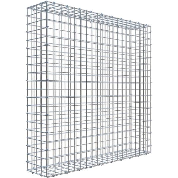 Gabiona C-Ring-Gabione 100 x 100 x 20 cm Maschenw 5 x 5 cm
