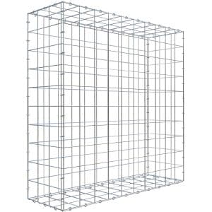Gabiona C-Ring-Gabione 100 x 100 x 30 cm Maschenw 10 x 10 cm