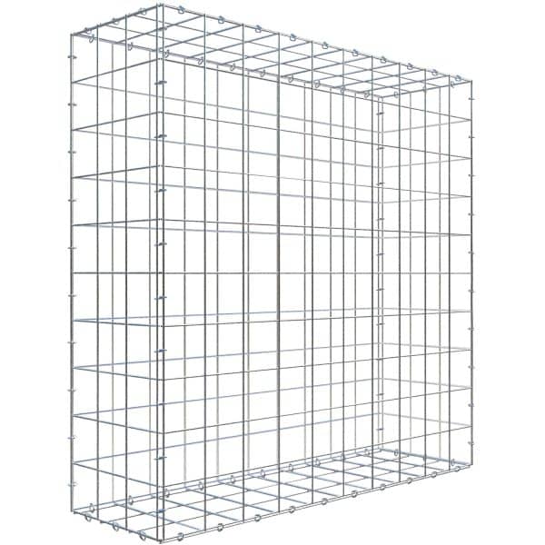 Gabiona C-Ring-Gabione 100 x 100 x 30 cm Maschenw 10 x 10 cm