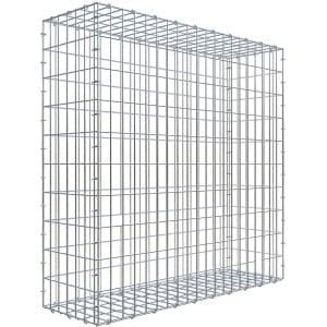 Gabiona C-Ring-Gabione 100 x 100 x 30 cm Maschenw 5 x 10 cm