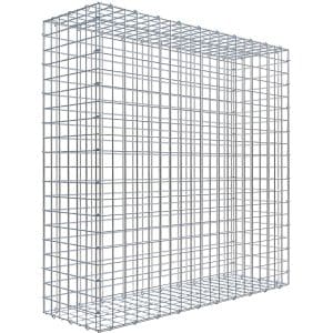 Gabiona C-Ring-Gabione 100 x 100 x 30 cm Maschenw 5 x 5 cm