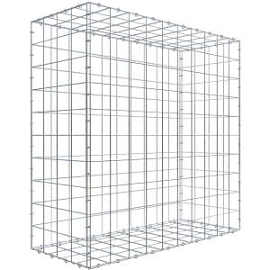 Gabiona C-Ring-Gabione 100 x 100 x 40 cm Maschenw 10 x 10 cm