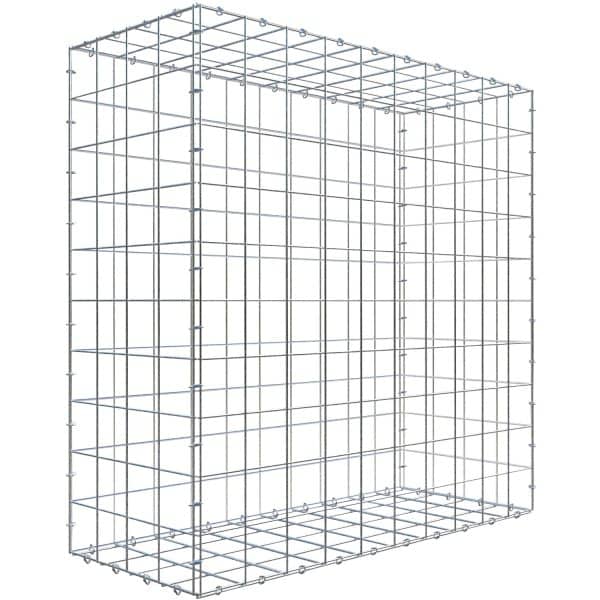 Gabiona C-Ring-Gabione 100 x 100 x 40 cm Maschenw 10 x 10 cm