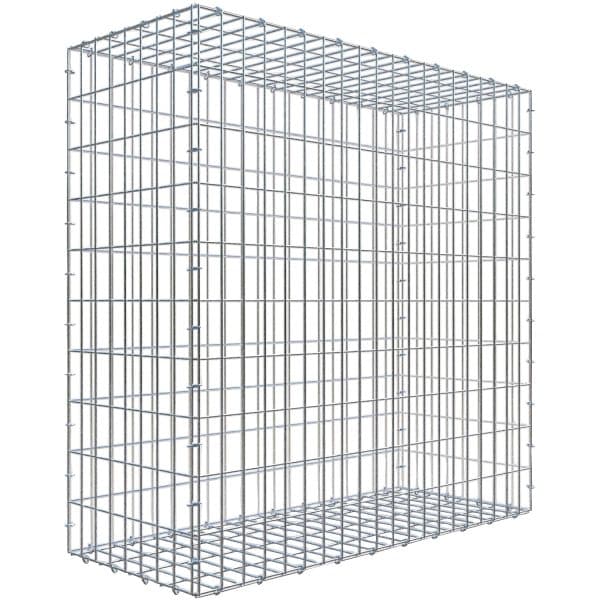 Gabiona C-Ring-Gabione 100 x 100 x 40 cm Maschenw 5 x 10 cm