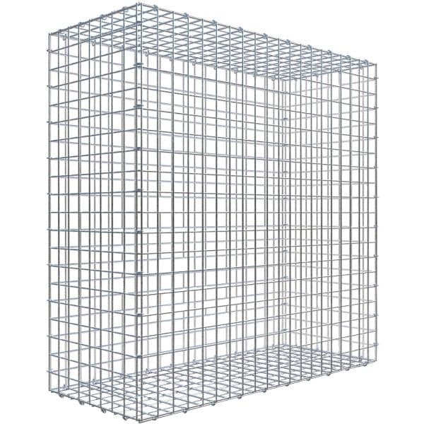Gabiona C-Ring-Gabione 100 x 100 x 40 cm Maschenw 5 x 5 cm