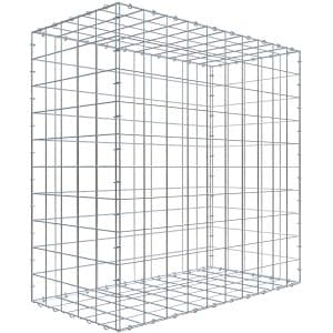 Gabiona C-Ring-Gabione 100 x 100 x 50 cm Maschenw 10 x 10 cm