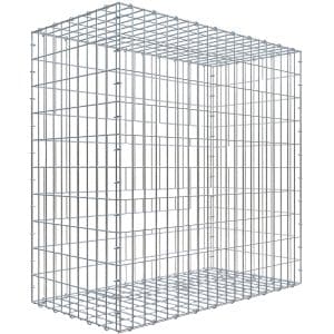 Gabiona C-Ring-Gabione 100 x 100 x 50 cm Maschenw 5 x 10 cm