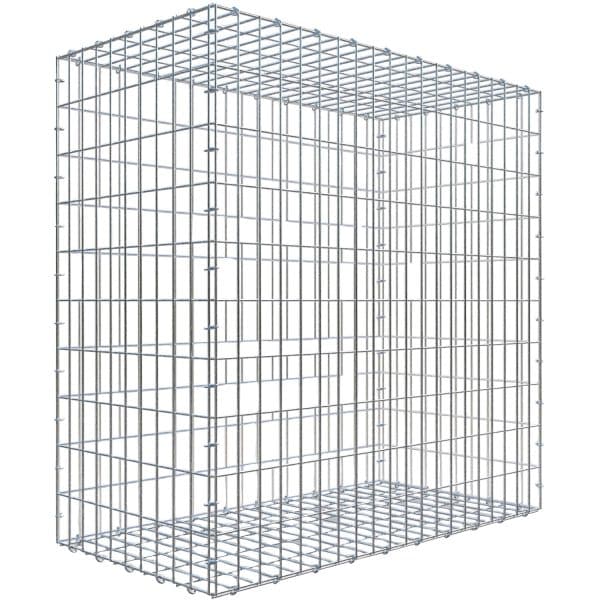 Gabiona C-Ring-Gabione 100 x 100 x 50 cm Maschenw 5 x 10 cm