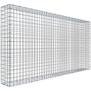 Gabiona C-Ring-Gabione 100 x 200 x 20 cm Maschenw 5 x 5 cm