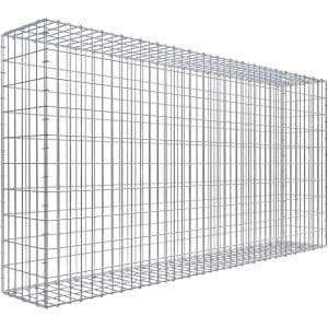 Gabiona C-Ring-Gabione 100 x 200 x 30 cm Maschenw 5 x 10 cm
