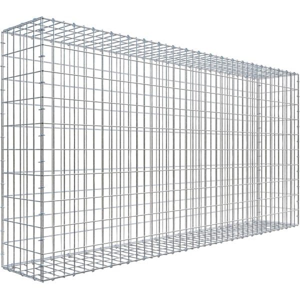 Gabiona C-Ring-Gabione 100 x 200 x 30 cm Maschenw 5 x 10 cm