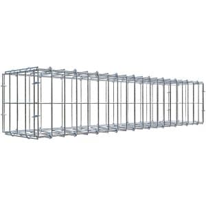 Gabiona C-Ring-Gabione 20 x 100 x 20 cm Maschenw 5 x 10 cm