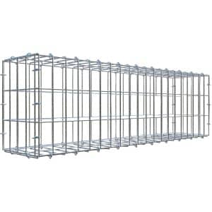 Gabiona C-Ring-Gabione 30 x 100 x 20 cm Maschenw 5 x 10 cm