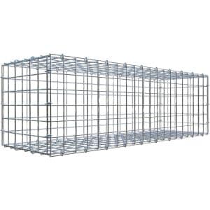 Gabiona C-Ring-Gabione 30 x 100 x 30 cm Maschenw 5 x 5 cm