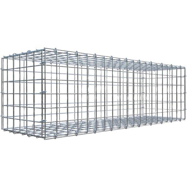 Gabiona C-Ring-Gabione 30 x 100 x 30 cm Maschenw 5 x 5 cm