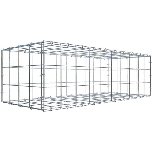 Gabiona C-Ring-Gabione 30 x 100 x 40 cm Maschenw 10 x 10 cm