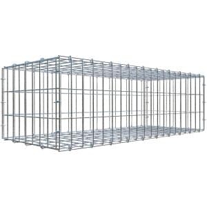 Gabiona C-Ring-Gabione 30 x 100 x 40 cm Maschenw 5 x 10 cm