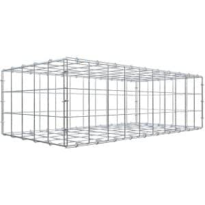 Gabiona C-Ring-Gabione 30 x 100 x 50 cm Maschenw 10 x 10 cm